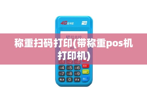 称重扫码打印(带称重pos机打印机)