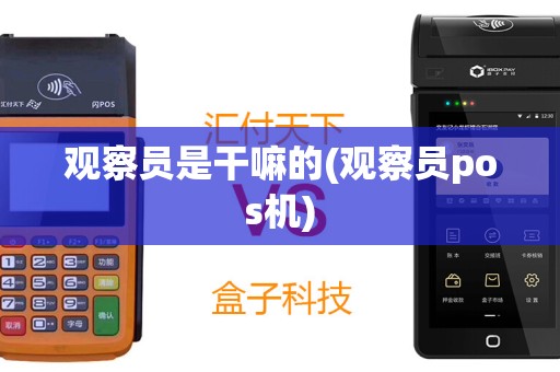 观察员是干嘛的(观察员pos机)