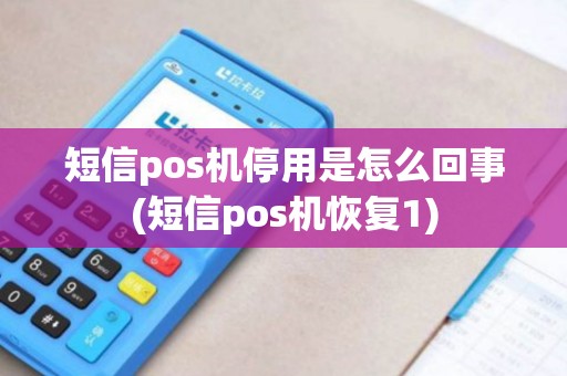 短信pos机停用是怎么回事(短信pos机恢复1)