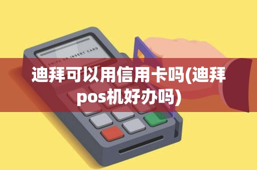 迪拜可以用信用卡吗(迪拜pos机好办吗)