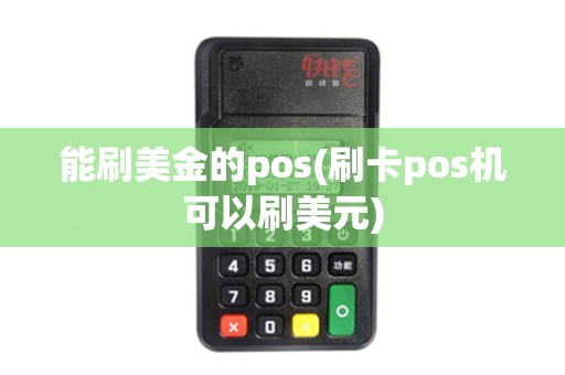 能刷美金的pos(刷卡pos机可以刷美元)