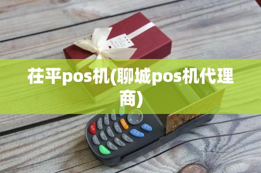 茌平pos机(聊城pos机代理商)