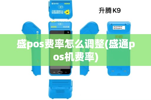 盛pos费率怎么调整(盛通pos机费率)