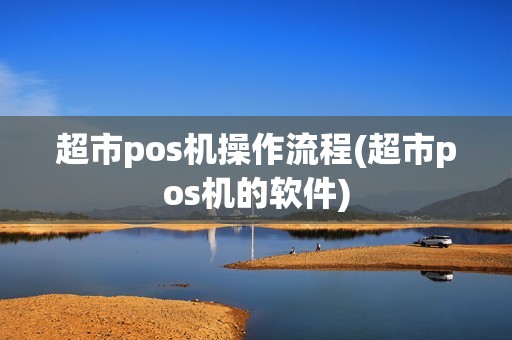 超市pos机操作流程(超市pos机的软件)