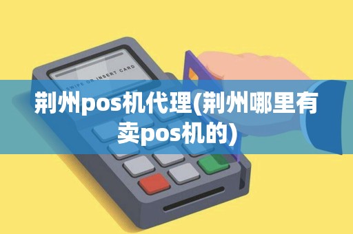 荆州pos机代理(荆州哪里有卖pos机的)