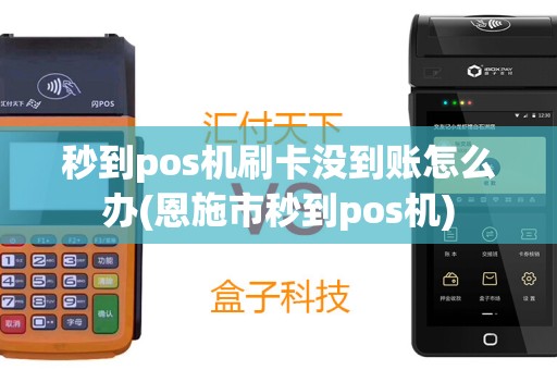 秒到pos机刷卡没到账怎么办(恩施市秒到pos机)