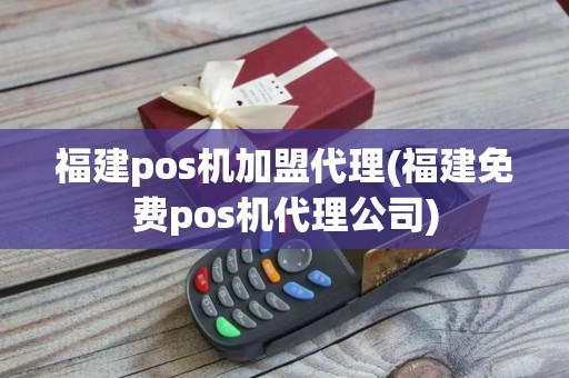 福建pos机加盟代理(福建免费pos机代理公司)