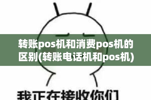 转账pos机和消费pos机的区别(转账电话机和pos机)