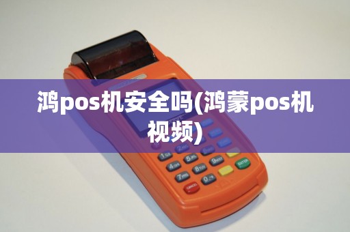 鸿pos机安全吗(鸿蒙pos机视频)