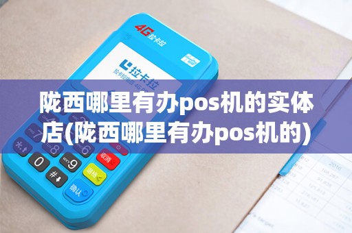 陇西哪里有办pos机的实体店(陇西哪里有办pos机的)