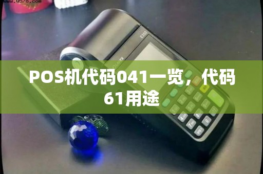 POS机代码041一览，代码61用途