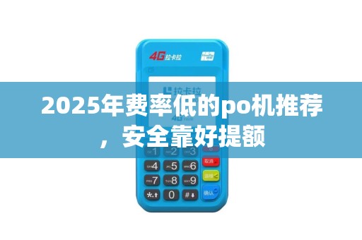 2025年费率低的po机推荐，安全靠好提额