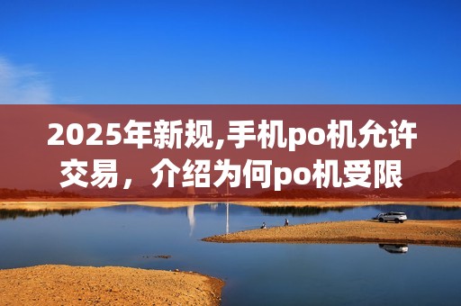 2025年新规,手机po机允许交易，介绍为何po机受限
