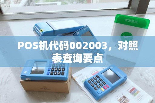 POS机代码002003，对照表查询要点