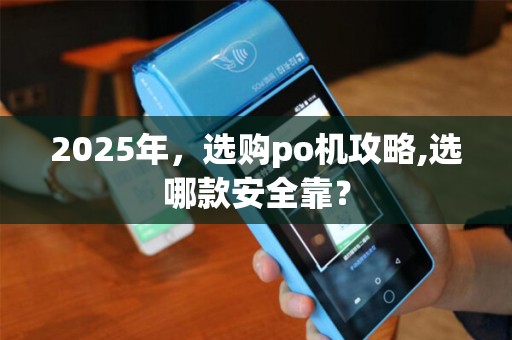 2025年，选购po机攻略,选哪款安全靠？