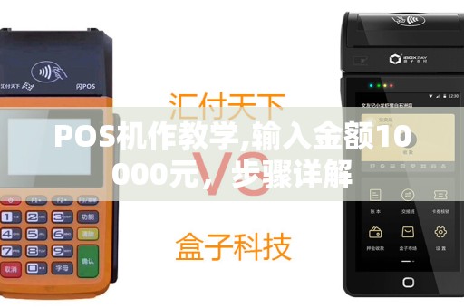 POS机作教学,输入金额10000元，步骤详解