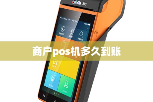 商户pos机多久到账