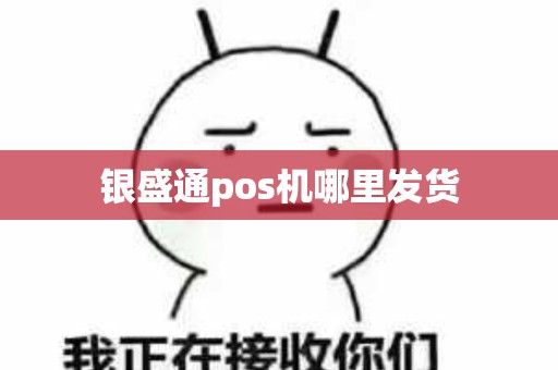 银盛通pos机哪里发货