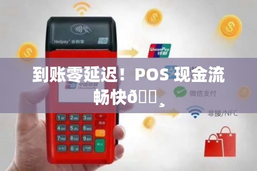 到账零延迟！POS 现金流畅快💸