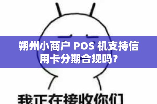 朔州小商户 POS 机支持信用卡分期合规吗？