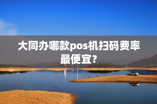 大同办哪款pos机扫码费率最便宜？