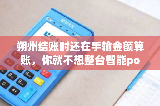 朔州结账时还在手输金额算账,你就不想整台智能pos机省点事? 朔州结账时还在手输金额算账,你就不想整台智能pos机省点事?