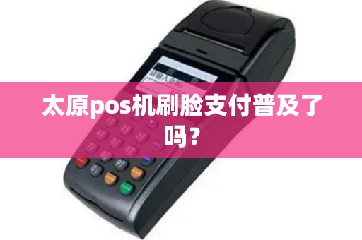 太原pos机刷脸支付普及了吗？
